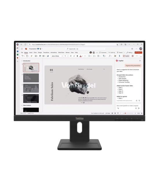Lenovo ThinkVision E22-40 Moniteur 64C9MAT6EU
