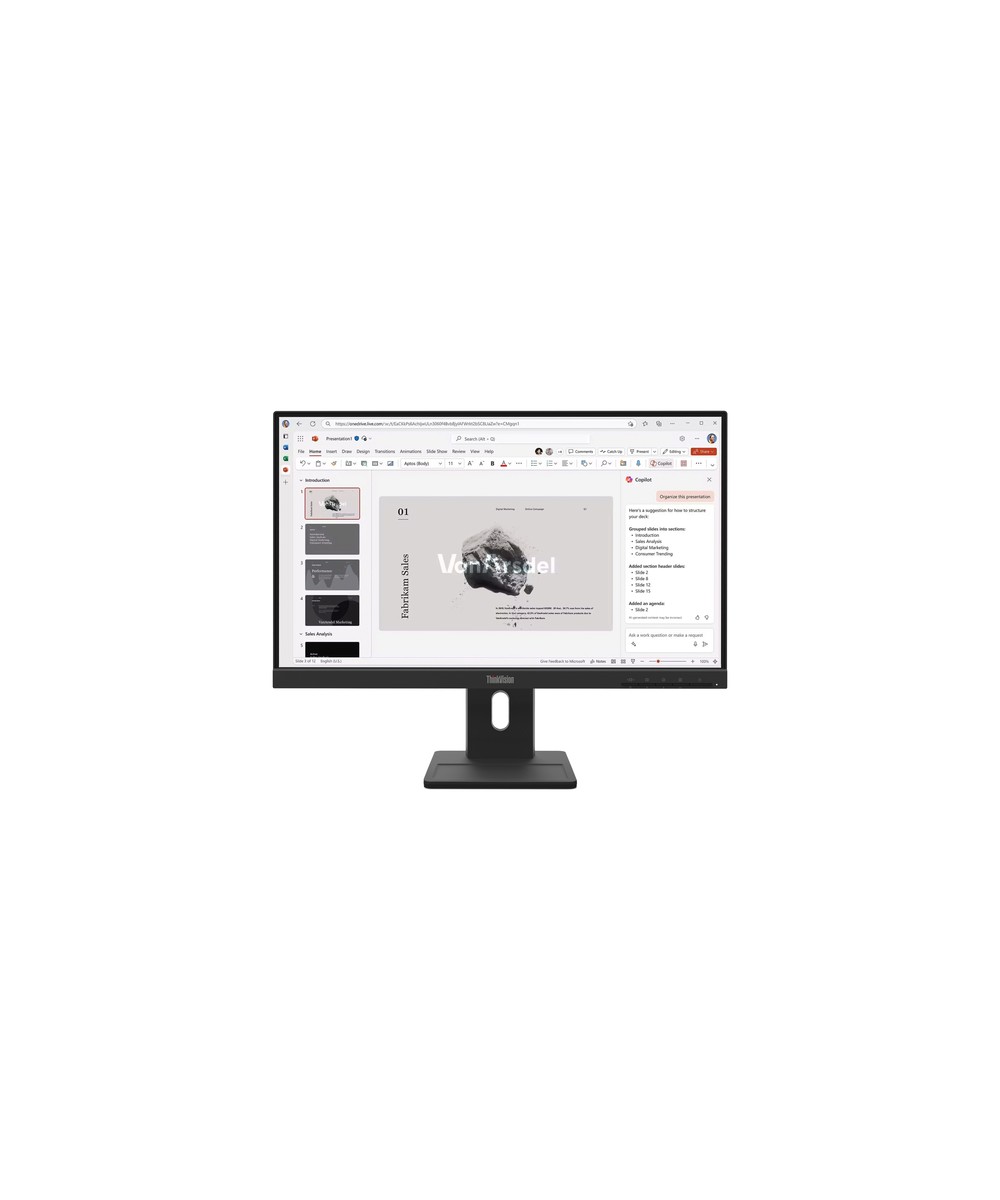 Lenovo ThinkVision E22-40 Moniteur 64C9MAT6EU