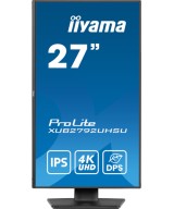 Écran LED - 27" - 3840 x 2160 4K @ 60 Hz - IPS - 350 cd/m² - 1300:1 - 4 ms - HDMI, DisplayPort, USB-C - haut-parleurs - noir mat