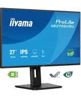 Écran LED - 27" - 1920 x 1080 Full HD (1080p) @ 120 Hz - IPS - 300 cd/m² - 1500:1 - 3 ms - HDMI, DisplayPort - haut-parleurs - n