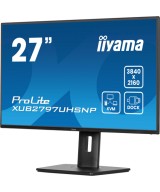 Écran LED - 27" - 3840 x 2160 4K @ 60 Hz - IPS - 350 cd/m² - 1300:1 - 4 ms - HDMI, DisplayPort, USB-C - haut-parleurs - noir, ma