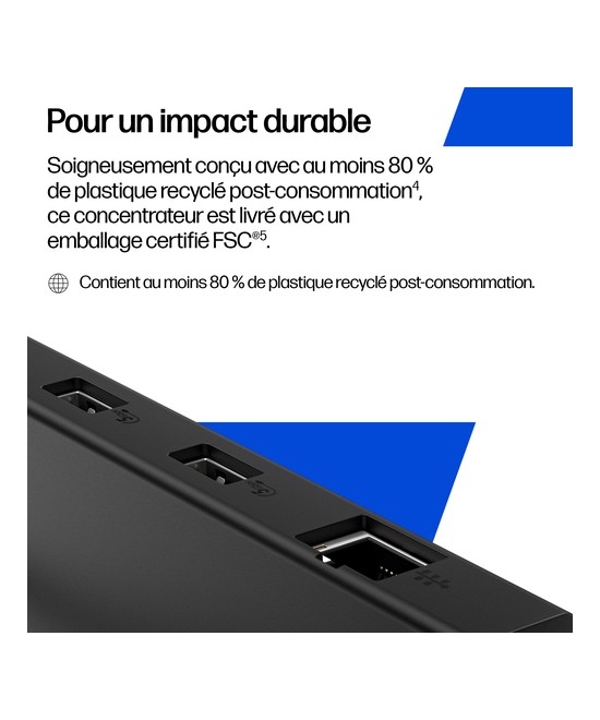 HP Concentrateur USB-C Portable HP B8SU8UT