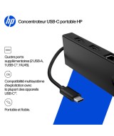 HP Concentrateur USB-C Portable HP B8SU8UT