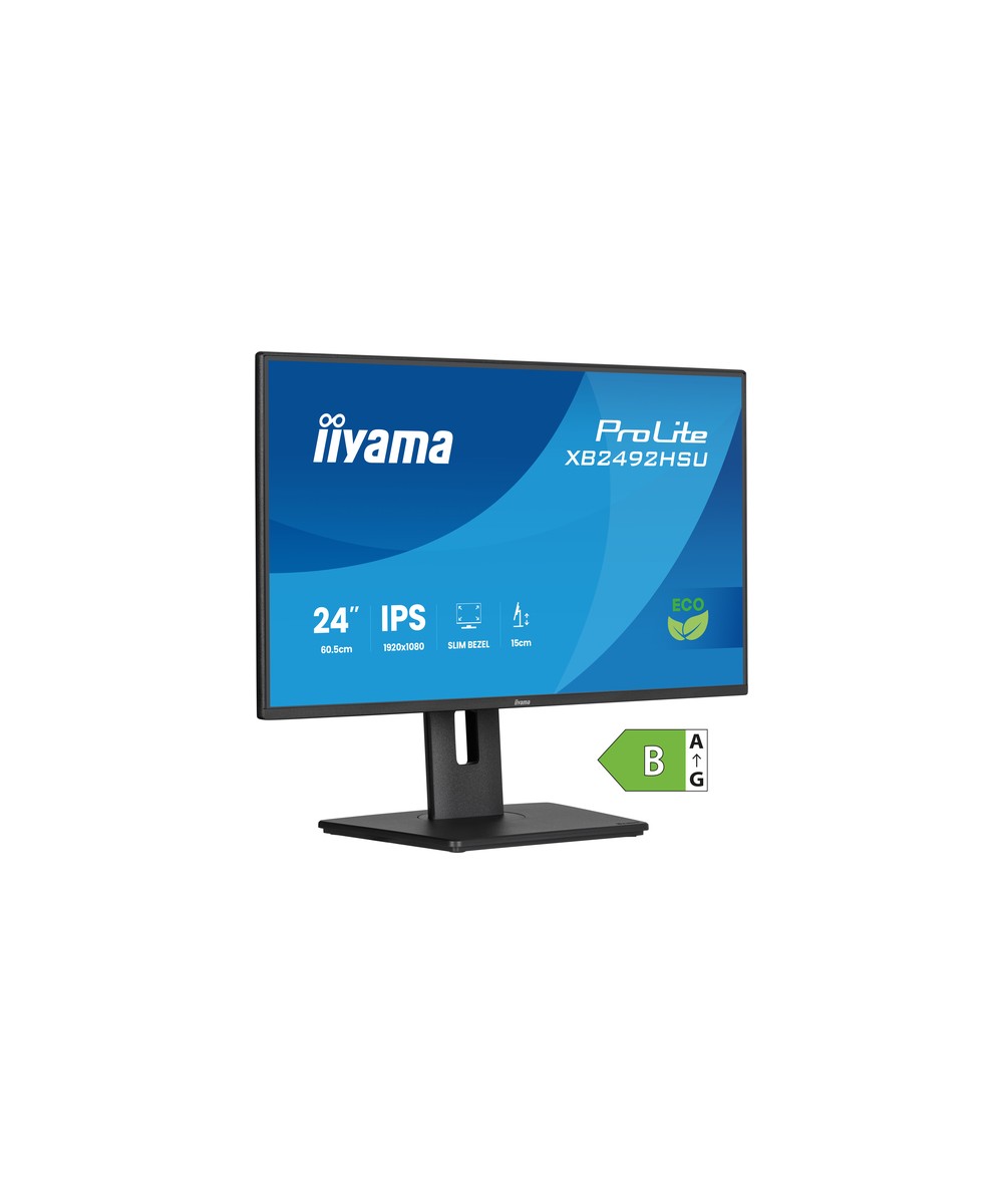 Écran LED - 24" (23.8" visualisable) - 1920 x 1080 Full HD (1080p) @ 120 Hz - IPS - 300 cd/m² - 1500:1 - 3 ms - HDMI, DisplayPor