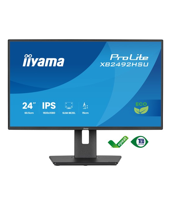Écran LED - 24" (23.8" visualisable) - 1920 x 1080 Full HD (1080p) @ 120 Hz - IPS - 300 cd/m² - 1500:1 - 3 ms - HDMI, DisplayPor