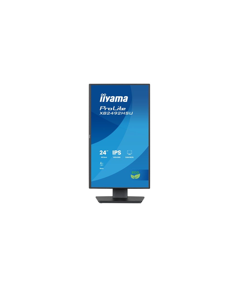 Écran LED - 24" (23.8" visualisable) - 1920 x 1080 Full HD (1080p) @ 120 Hz - IPS - 300 cd/m² - 1500:1 - 3 ms - HDMI, DisplayPor