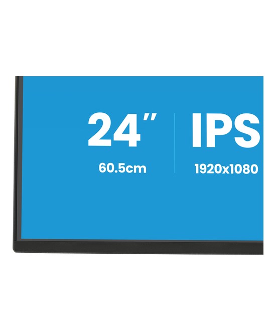 Écran LED - 24" (23.8" visualisable) - 1920 x 1080 Full HD (1080p) @ 120 Hz - IPS - 300 cd/m² - 1500:1 - 3 ms - HDMI, DisplayPor