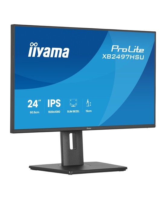 Écran LED - 24" (23.8" visualisable) - 1920 x 1080 Full HD (1080p) @ 120 Hz - IPS - 350 cd/m² - 1500:1 - 4 ms - HDMI, DisplayPor