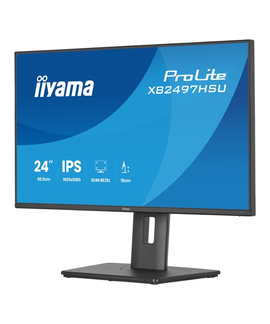 Écran LED - 24" (23.8" visualisable) - 1920 x 1080 Full HD (1080p) @ 120 Hz - IPS - 350 cd/m² - 1500:1 - 4 ms - HDMI, DisplayPor