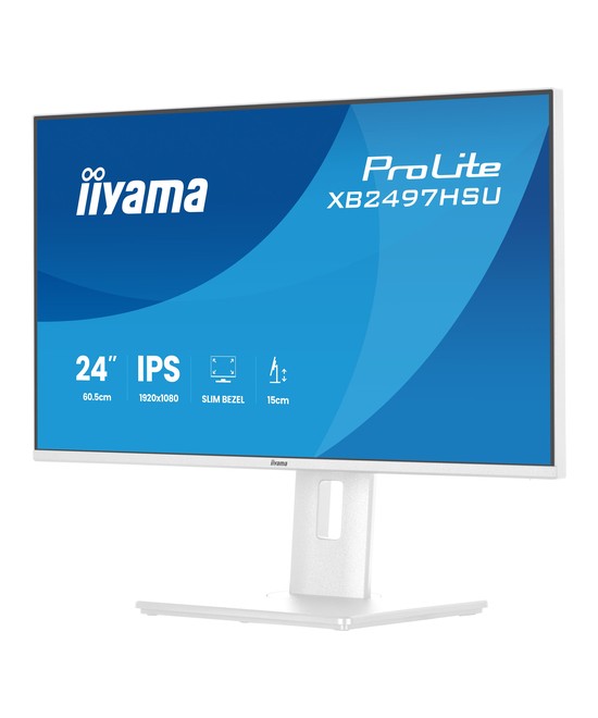 Écran LED - 24" (23.8" visualisable) - 1920 x 1080 Full HD (1080p) @ 120 Hz - IPS - 350 cd/m² - 1500:1 - 4 ms - HDMI, DisplayPor