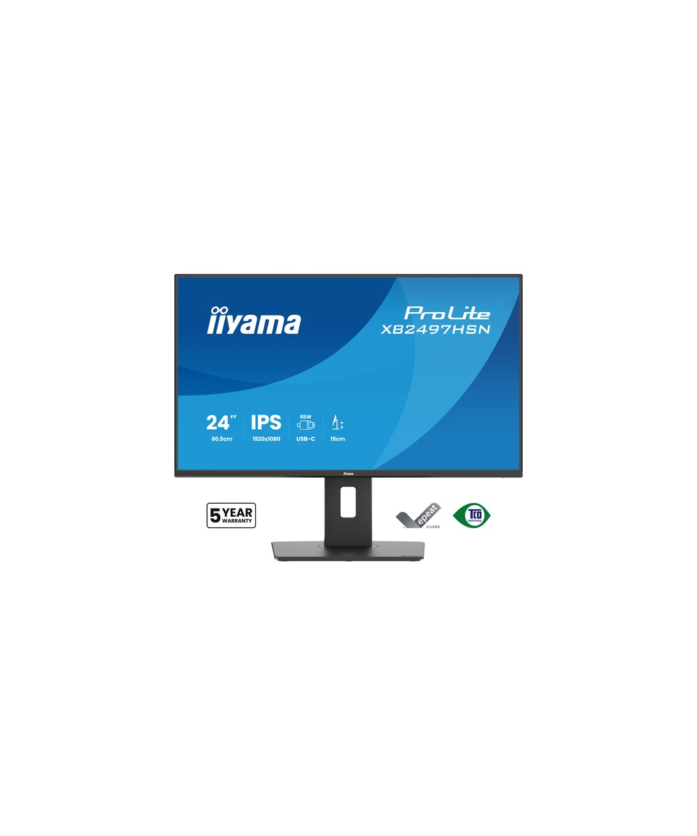 Écran LED - 24" (23.8" visualisable) - 1920 x 1080 Full HD (1080p) @ 100 Hz - IPS - 350 cd/m² - 1500:1 - 1 ms - 2xHDMI, 2xDispla
