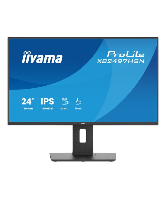Écran LED - 24" (23.8" visualisable) - 1920 x 1080 Full HD (1080p) @ 100 Hz - IPS - 350 cd/m² - 1500:1 - 1 ms - 2xHDMI, 2xDispla