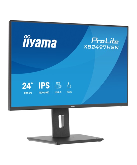 Écran LED - 24" (23.8" visualisable) - 1920 x 1080 Full HD (1080p) @ 100 Hz - IPS - 350 cd/m² - 1500:1 - 1 ms - 2xHDMI, 2xDispla