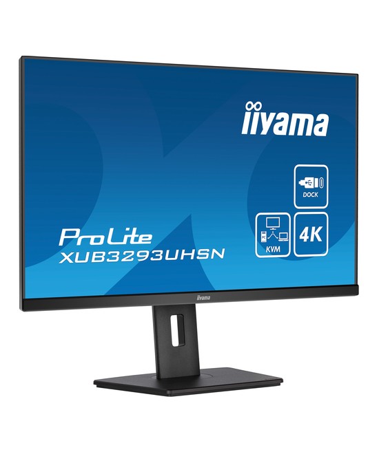 31,5", dalle IPS, 3840x2160, 350 cd/m², 1000:1 typique, Haut-parleurs et écouteurs , 1xHDMI, 1xDisplayPort, 1xUSB-C, USB-HUB (2x