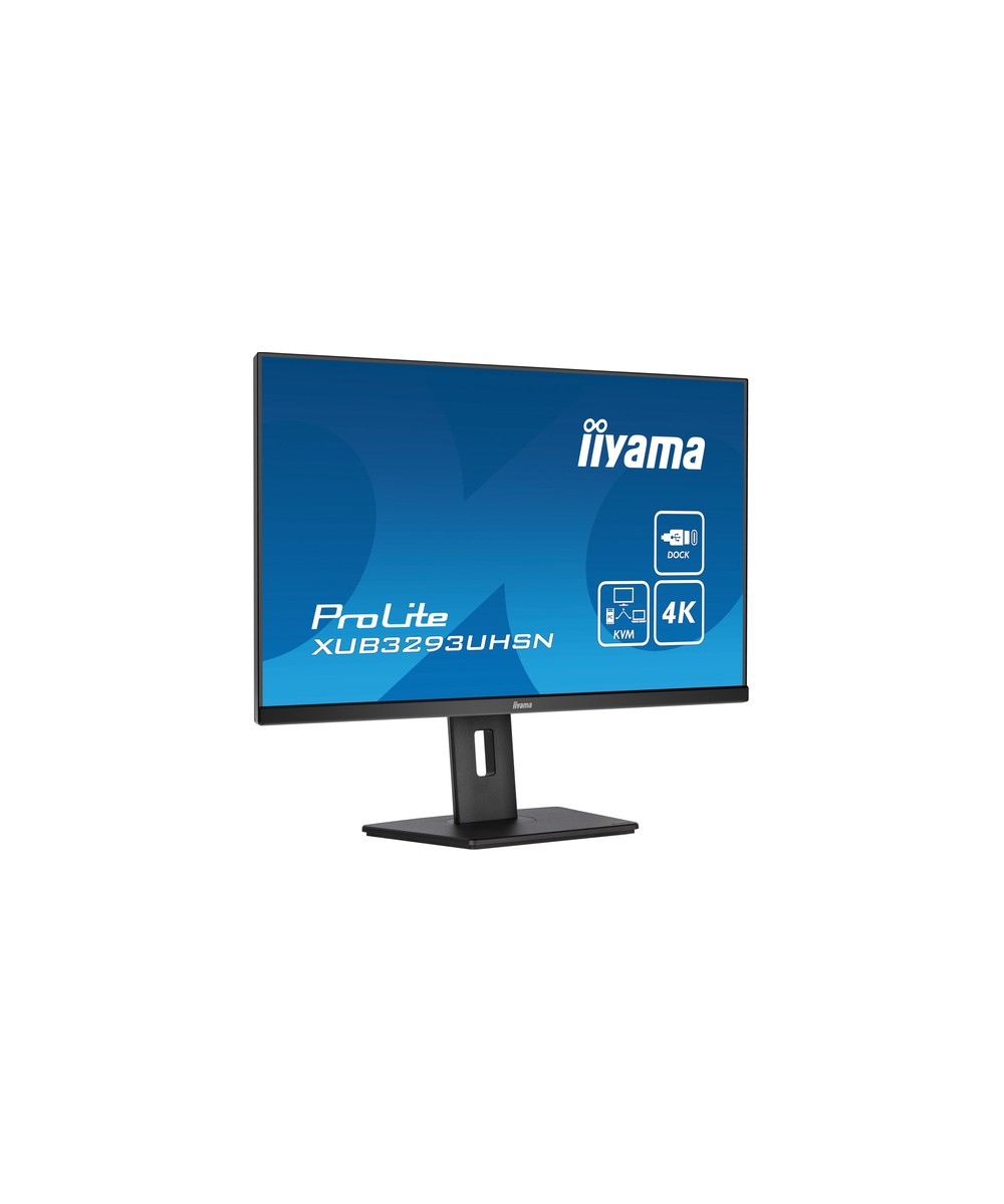 31,5", dalle IPS, 3840x2160, 350 cd/m², 1000:1 typique, Haut-parleurs et écouteurs , 1xHDMI, 1xDisplayPort, 1xUSB-C, USB-HUB (2x