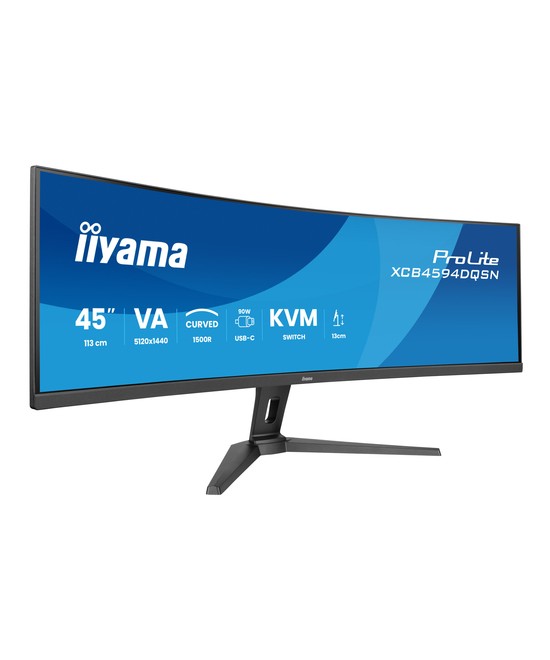 iiyama G-MASTER 45"LCD Curved Bus. UWQHD XCB4594DQSN-B1