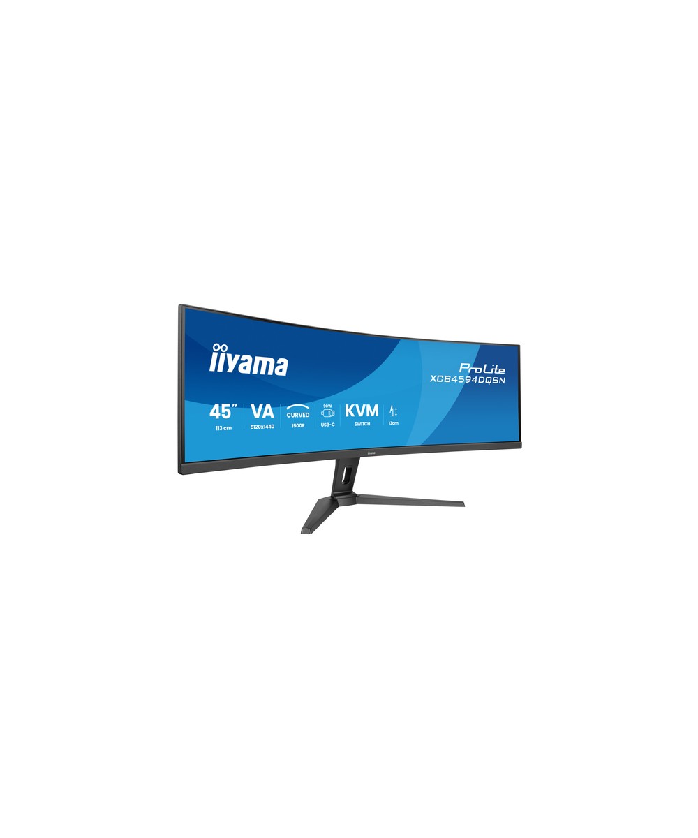 iiyama G-MASTER 45"LCD Curved Bus. UWQHD XCB4594DQSN-B1