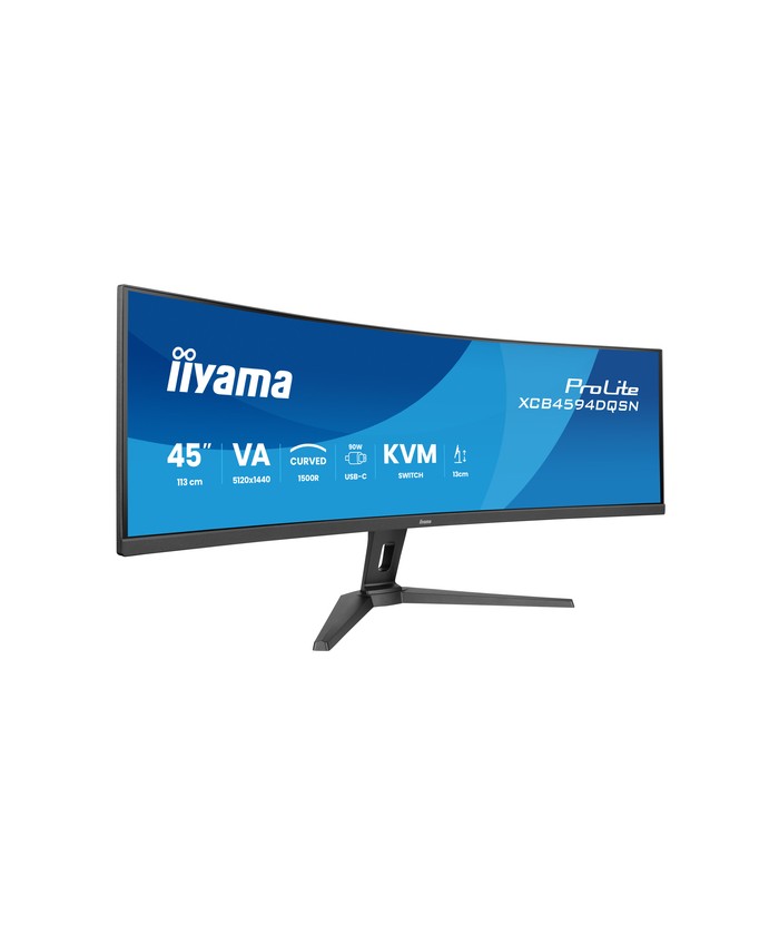 iiyama G-MASTER 45"LCD Curved Bus. UWQHD XCB4594DQSN-B1