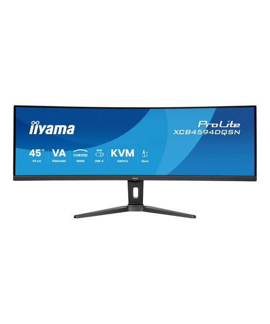 iiyama G-MASTER 45"LCD Curved Bus. UWQHD XCB4594DQSN-B1