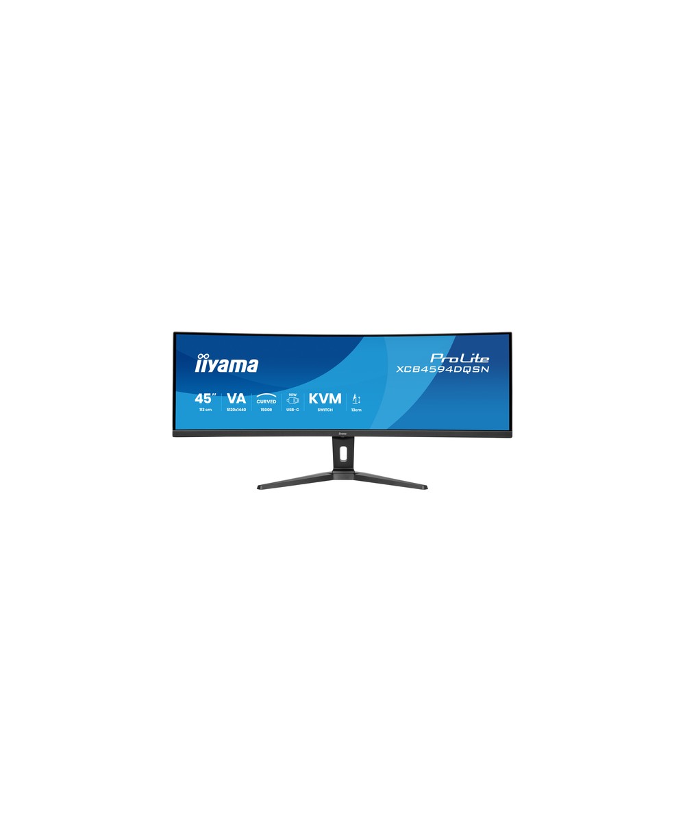 iiyama G-MASTER 45"LCD Curved Bus. UWQHD XCB4594DQSN-B1