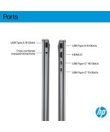 HP PC portable AMD Ryzen AI 7 350 / jusqu'à 5 GHz E0AS5EA#ABF