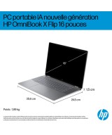 HP PC portable AMD Ryzen AI 7 350 / jusqu'à 5 GHz E0AS5EA#ABF