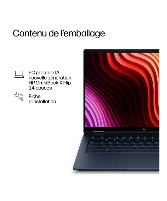 HP PC portable Intel Core Ultra 5 325 / jusqu'à 4.5 GHz E0AS4EA#ABF