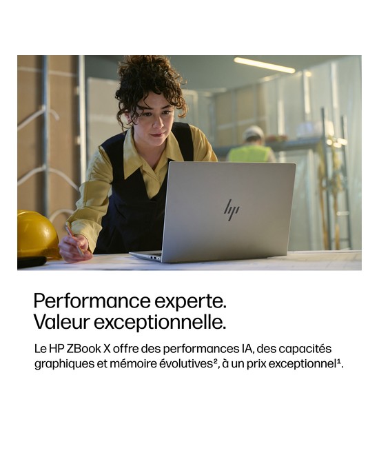 HP Station de travail portable Intel Core Ultra 7 356H / jusqu'à 4.7 GHz DW8D3ET#ABF