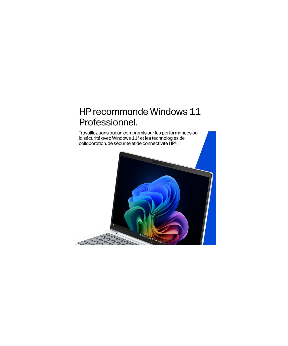 HP PC portable Intel Core Ultra 7 355 / jusqu'à 4.7 GHz E23LXET#ABF