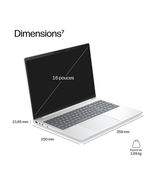 HP PC portable Intel Core Ultra 5 325 / jusqu'à 4.5 GHz E24E8ET#ABF