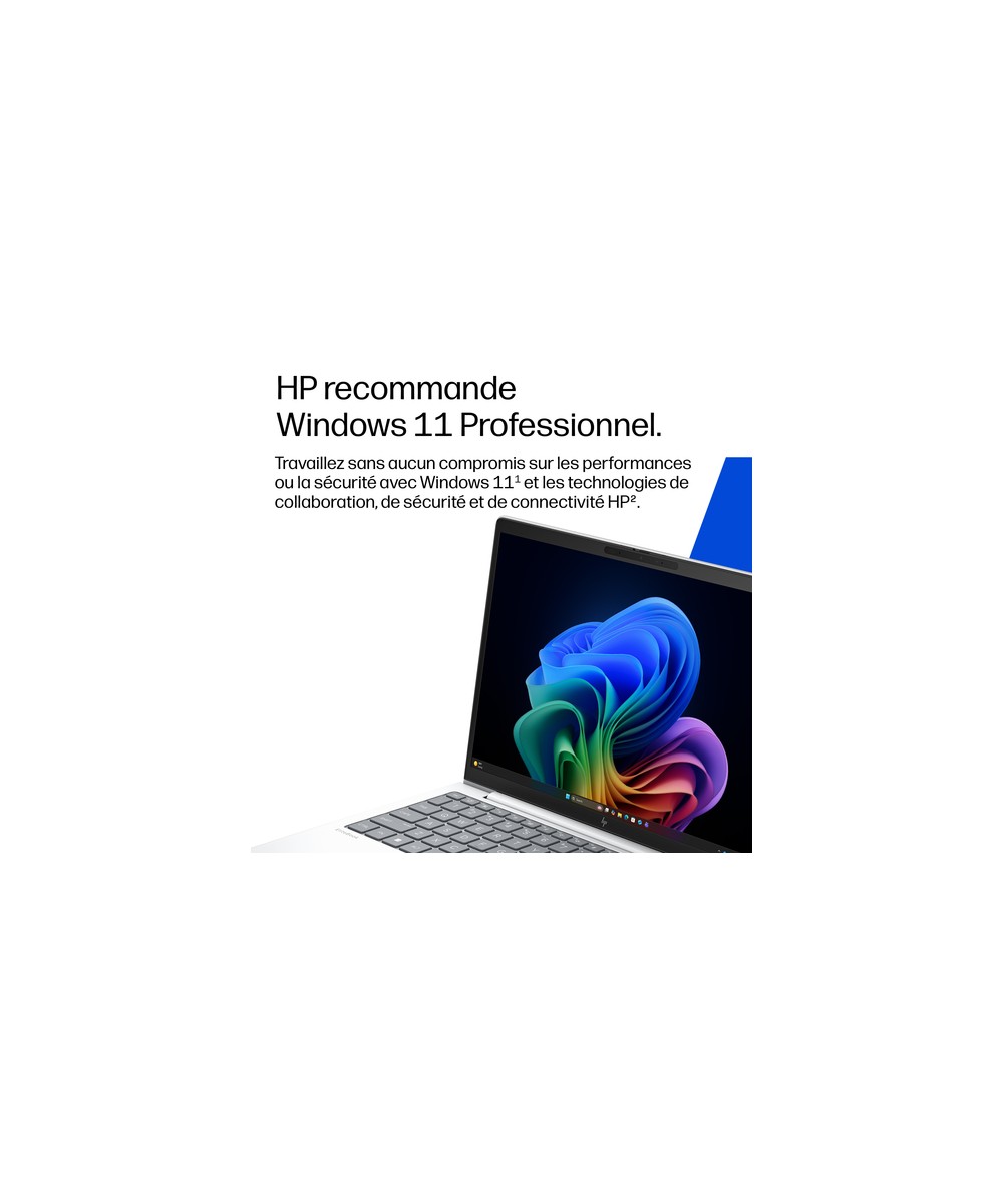 HP PC portable Intel Core Ultra 7 355 / jusqu'à 4.7 GHz E24E0ET#ABF