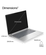 HP PC portable Intel Core 5 315 / jusqu'à 4.4 GHz DX5X7AT#ABF