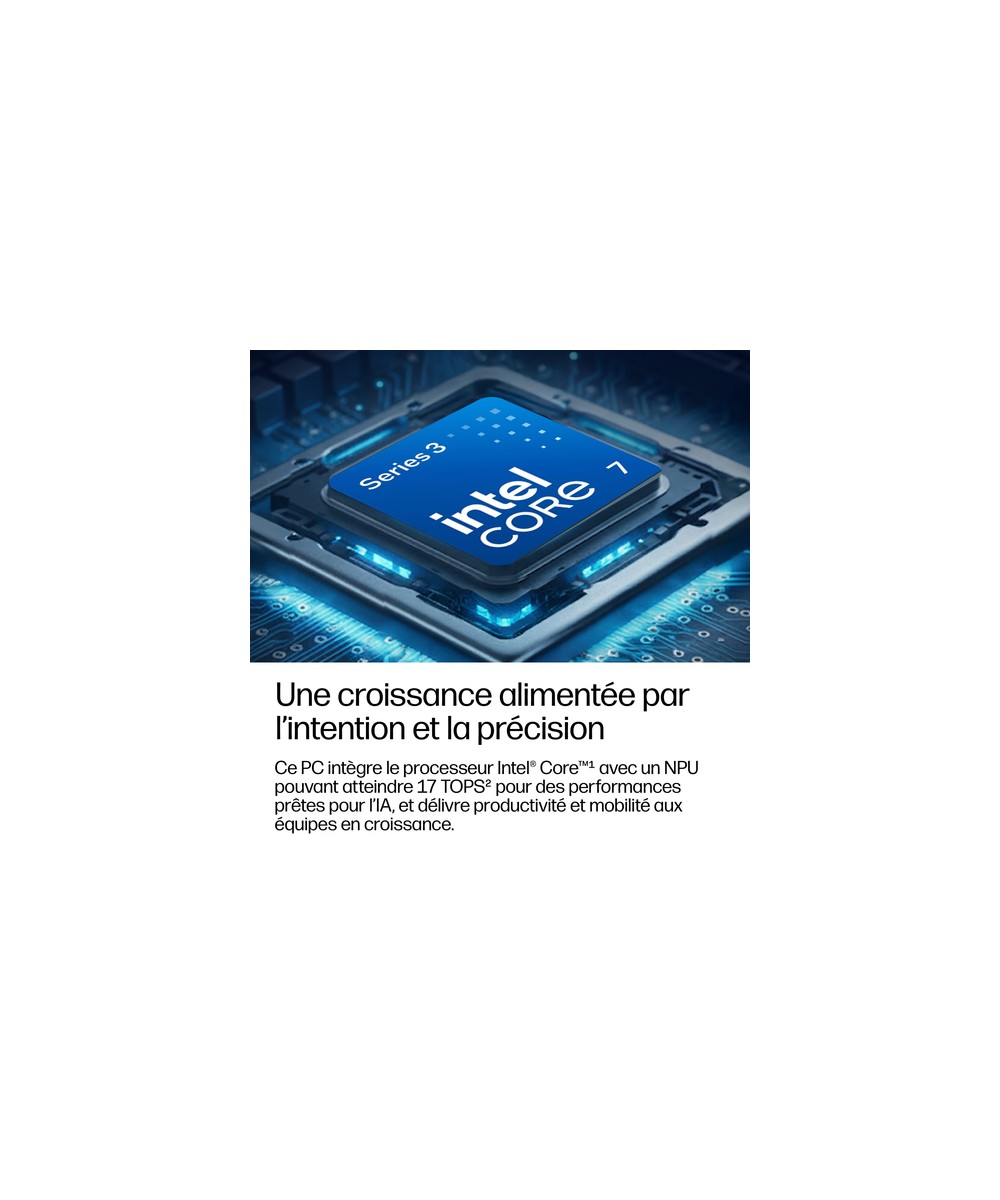HP PC portable Intel Core 5 315 / jusqu'à 4.4 GHz DX5Y7AT#ABF