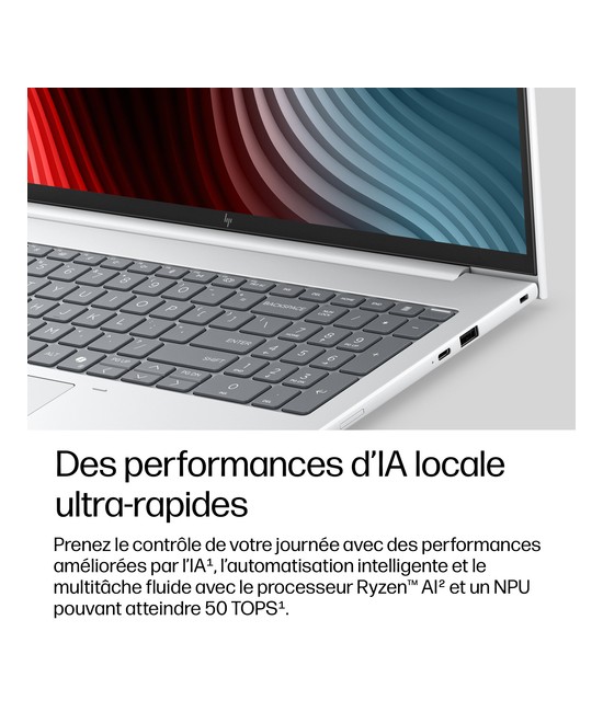 HP PC portable AMD Ryzen AI 5 435 / jusqu'à 4.5 GHz E0EW7ET#ABF
