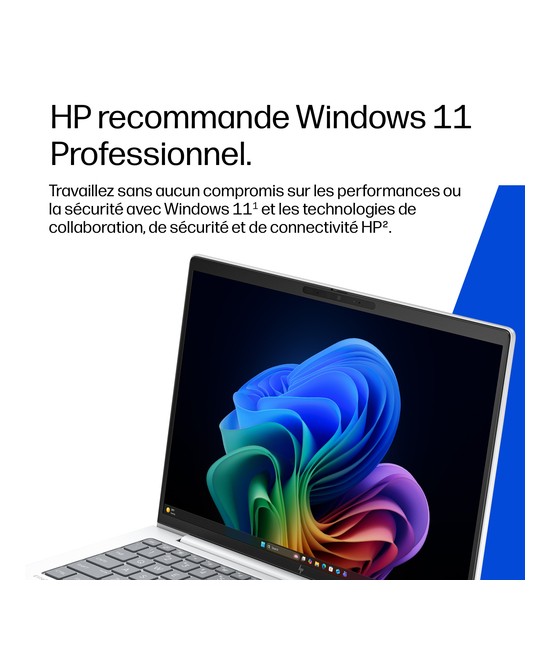 HP PC portable Intel Core Ultra 7 355 / jusqu'à 4.7 GHz E23LFET#ABF