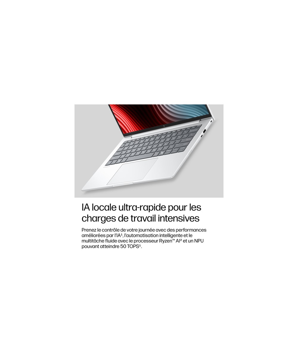 HP PC portable AMD Ryzen AI 5 435 / jusqu'à 4.5 GHz E0EW5ET#ABF
