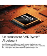 HP PC portable AMD Ryzen AI 5 435 / jusqu'à 4.5 GHz E0EW5ET#ABF