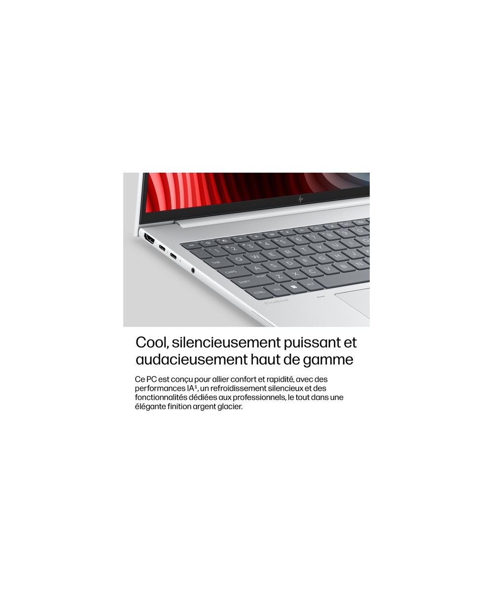 HP PC portable AMD Ryzen AI 5 435 / jusqu'à 4.5 GHz E0EX0ET#ABF